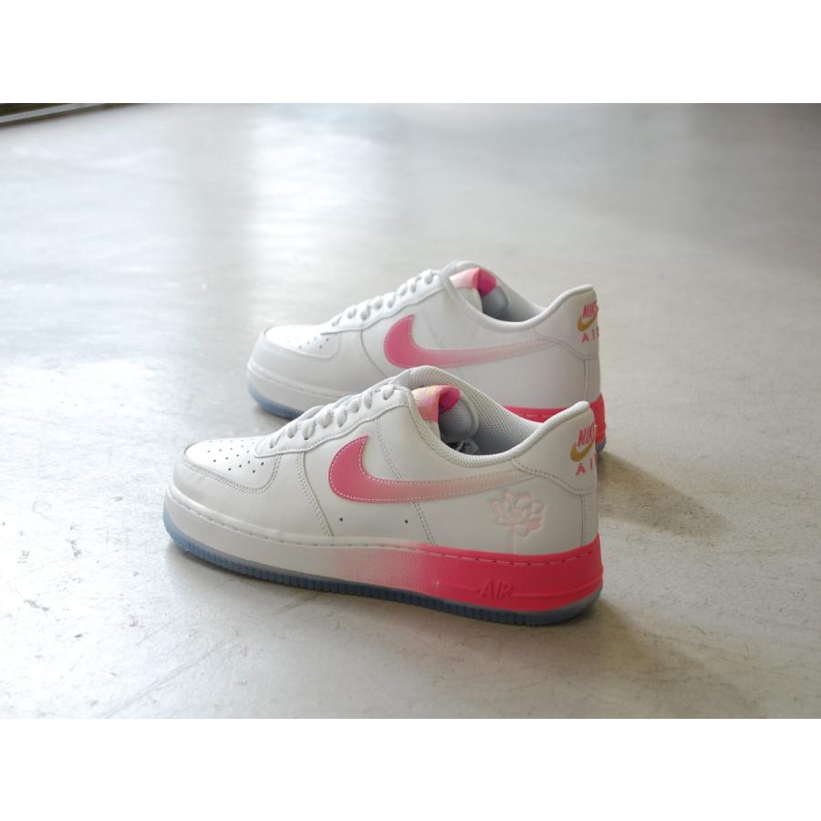 NIKE Air Force 1 '07 PRM White/Lotus Pink/Yellow Gold ナイキ エア フォース ワン 07 プレミアム ロー ホワイト San Francisco Chinatown USA アメリカ 海外｜shoety｜09