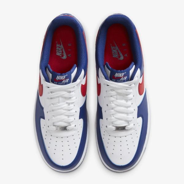 NIKE Air Force 1 '07 White/Varsity Red ナイキ エア フォース ワン 07 ロー ホワイト レッド レザー 独立記念日 星条旗 Independence Day USA アメリカ 海外｜shoety｜05