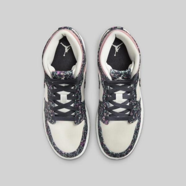 エア ジョーダン 1 NIKE Air Jordan Mid SE GS Anthracite/Sail エア ジョーダン 1 NIKE Air Jordan Mid SE GS Anthracite/Sail
