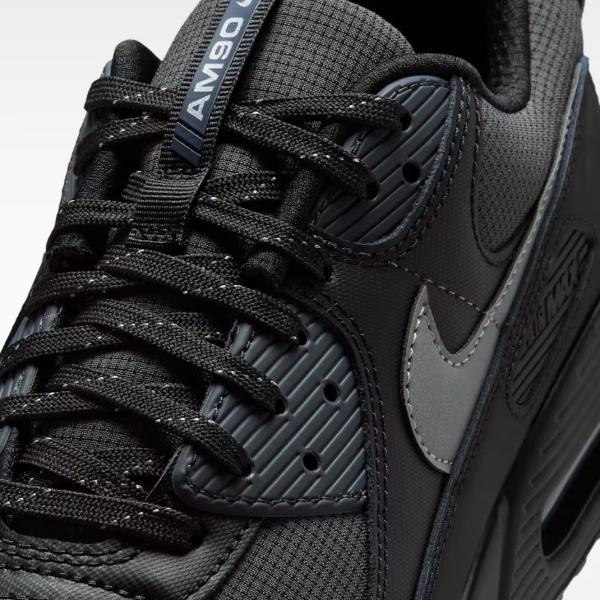 エア マックス 90 NIKE Air Max Black/Reflective Silver ナイキ