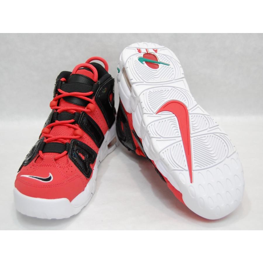 NIKE Air More Uptempo GS Lobster/Black/White ナイキ エア モア