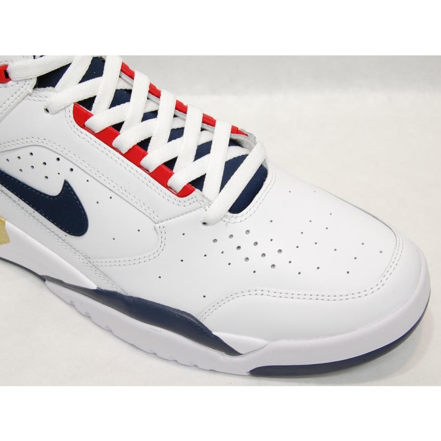 NIKE air flight lite mid white/midnight navy ナイキ エア フライト ライト ミッド ホワイト/ネイビー 白 OLYMPIC オリンピック アメリカ USA 海外 限定 :nike-airflightlite-mid-white-midnightnavy:SHOETY 通販 ナイキ NIKE フライト ライト ミッド 黒色 ブラック チーム スニーカー