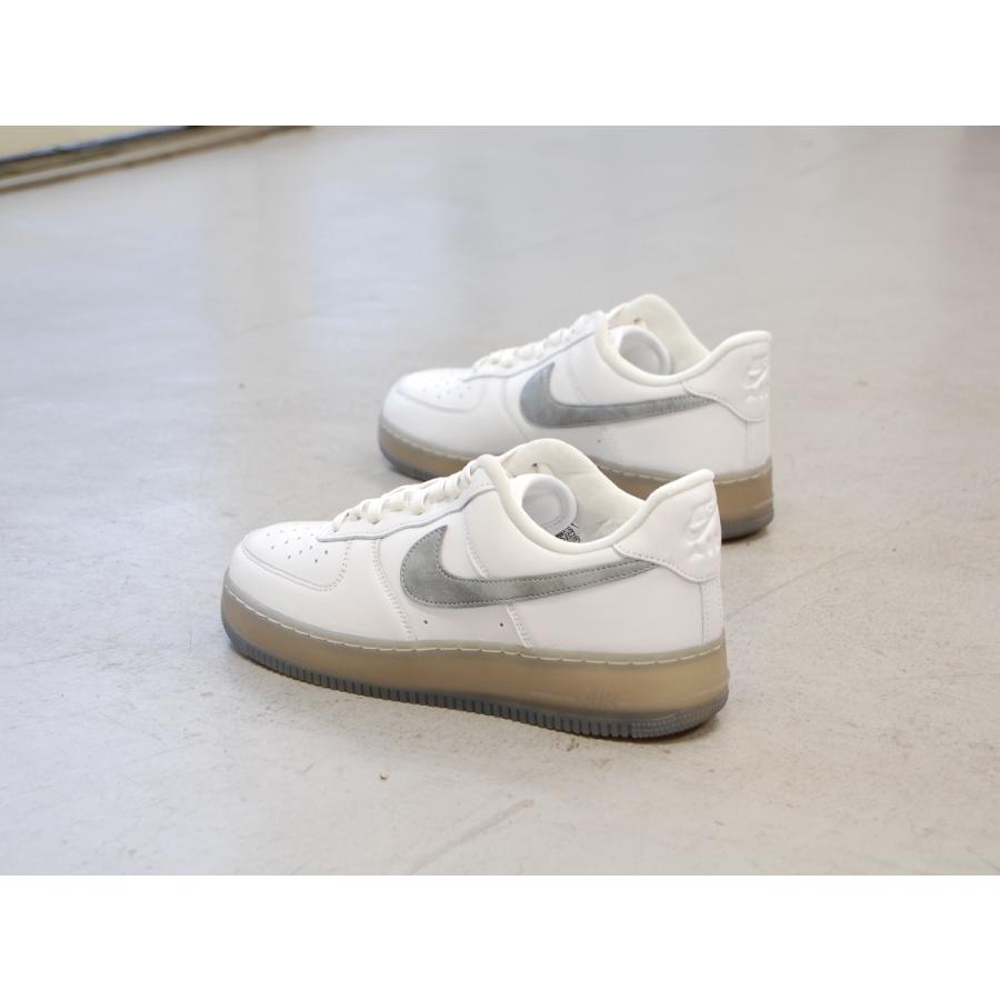 NIKE air force 1 07 prm white/metallic silver ナイキ エア フォース ワン 07 プレミアム ロー ホワイト メタリック シルバー 白 銀 USA アメリカ 海外 限定｜shoety｜09