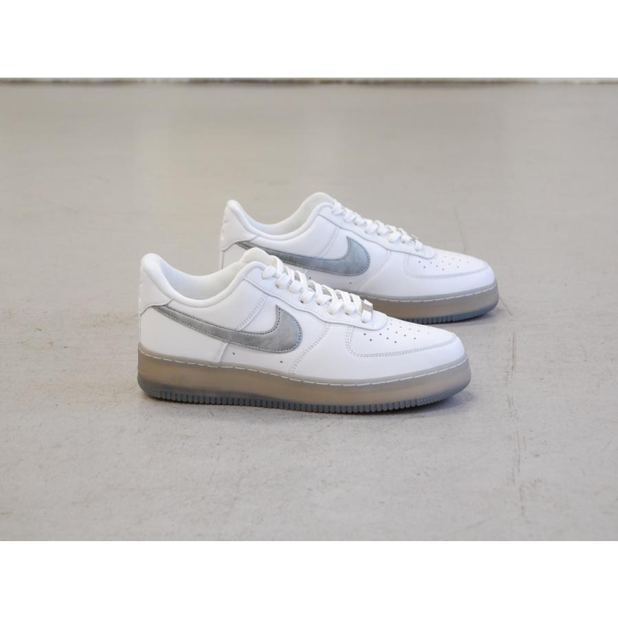 NIKE air force 1 07 prm white/metallic silver ナイキ エア フォース ワン 07 プレミアム ロー ホワイト メタリック シルバー 白 銀 USA アメリカ 海外 限定｜shoety｜10