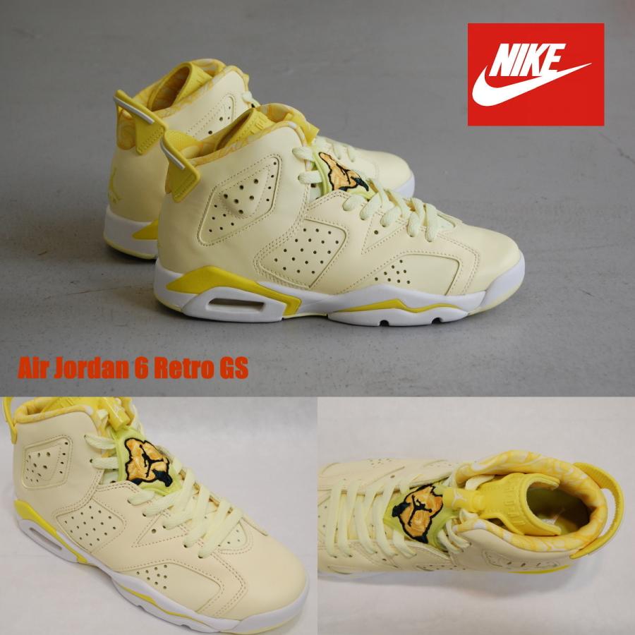 Nike Air Jordan 6 Retro Gs Citron Tint Dynamic Yellow ナイキ エアジョーダン 6 レトロ オレンジ イエロー 黄色 花柄 フラワー Aj6 Usa 海外 限定 未発売 Nike Airjordan6retro Gs Citrontint Dynamicyellow Shoety 通販 Yahoo ショッピング