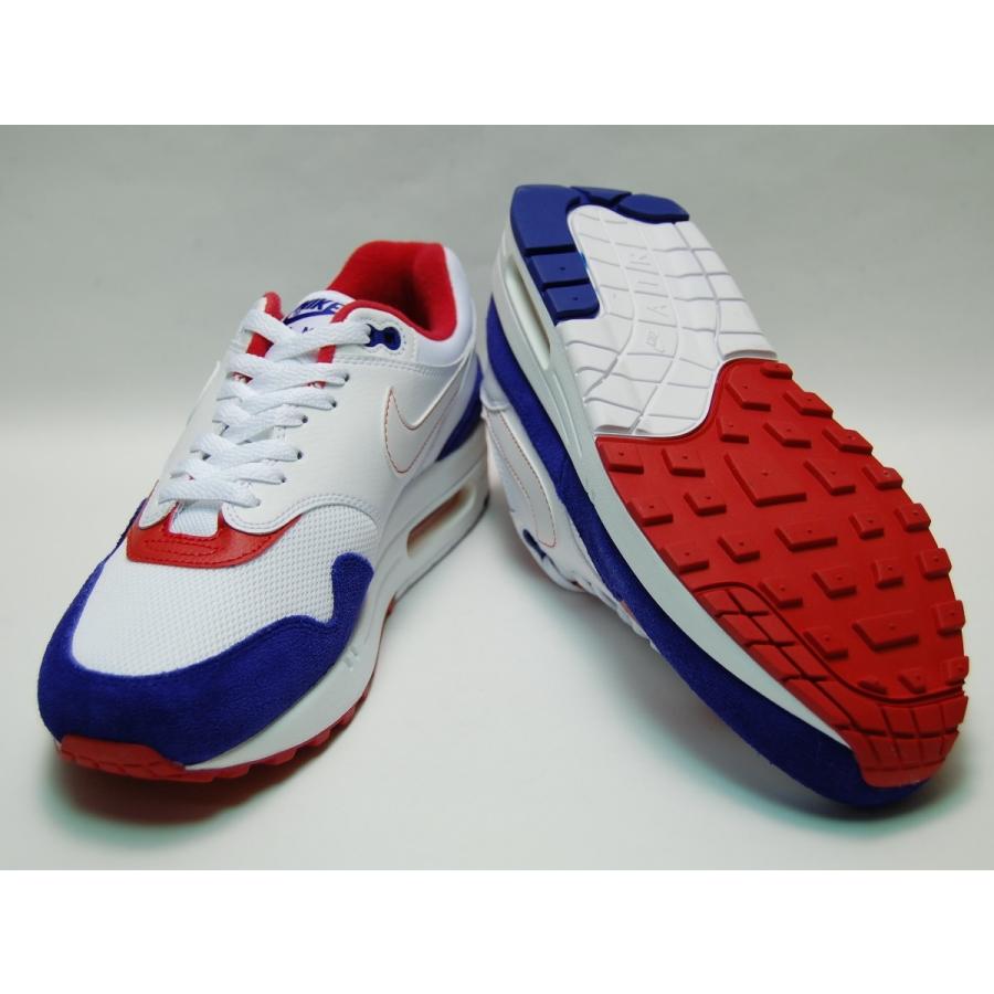 Nike Air Max 1 White White Deep Royal Blue ナイキ エア マックス 1 白 白 青 ホワイト 赤 星条旗 独立記念日 Independence Usa アメリカ 海外 限定 未発売 Nike Airmax1 White White Deeproyalblue Shoety 通販 Yahoo ショッピング