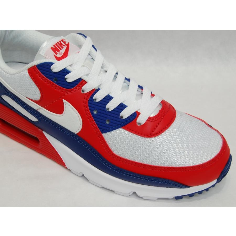 Nike Air Max 90 White White Deep Royal ナイキ エアマックス 90 ホワイト ロイヤルブルー 白 青 赤 星条旗 独立記念日 Usa アメリカ 海外 限定 日本未発売 Nike Airmax90 White White Deeproyal Shoety 通販 Yahoo ショッピング