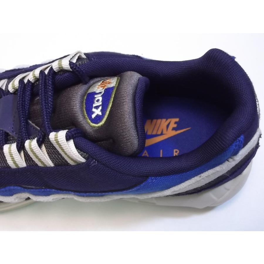 NIKE AIR MAX 95 PRM blackened blue/camper green ナイキ エアマックス95 プレミアム ブルー/グリーン 青 紺 ネイビー グラデ 海外 限定 未発売 538416-404 :nike-airmax95-prm-blackenedblue-campergreen:SHOETY 通販 ナイキ NIKE マックス プレミアム 灰色 グレー 青色 ブルー エアマックス