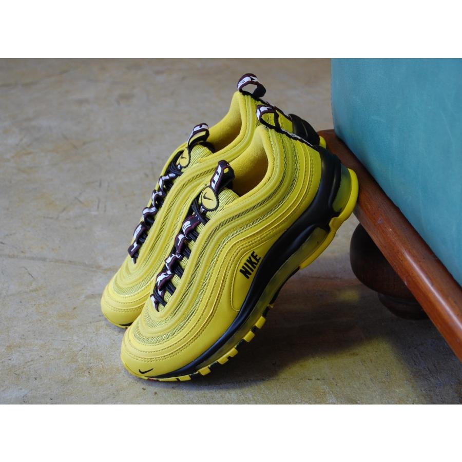 NIKE AIR MAX 97 GS bright citron/black/black ナイキ エアマックス 97 GS  イエロー/ブラック/ブラック 黄 黒 レディース スニーカー USA 海外 限定 未発売