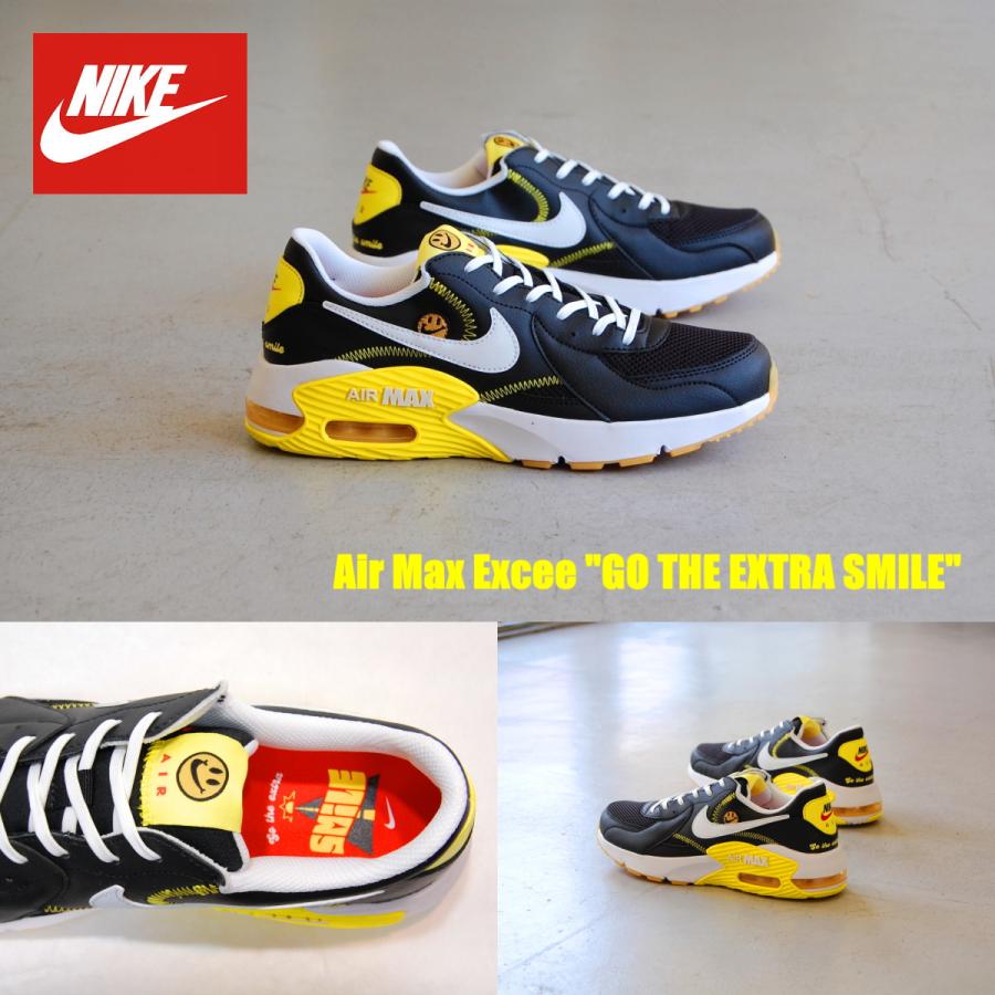 Nike Air Max Excee Black White Yellow Strike ナイキ エア マックス エクシー ブラック ホワイト イエロー 黒 黄 スマイル Go The Extra Smile Usa 海外 限定 Nike Airmaxexcee Black White Yellowstrike Shoety 通販 Yahoo ショッピング