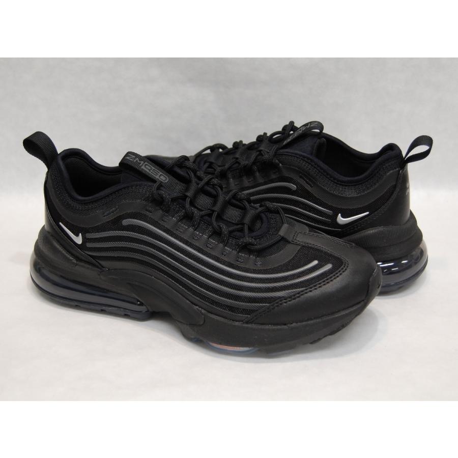 NIKE air max zm950 gs black/black/metallic silver ナイキ エア