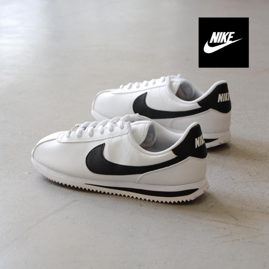 Nike Cortez Basic Sl Gs White Black ナイキ コルテッツ ベーシック Sl グレードスクール ホワイト ブラック 白 黒 モノカラー アメリカ Usa 海外 限定 Nike Cortez Basic Sl Gs White Black Shoety 通販 Yahoo ショッピング