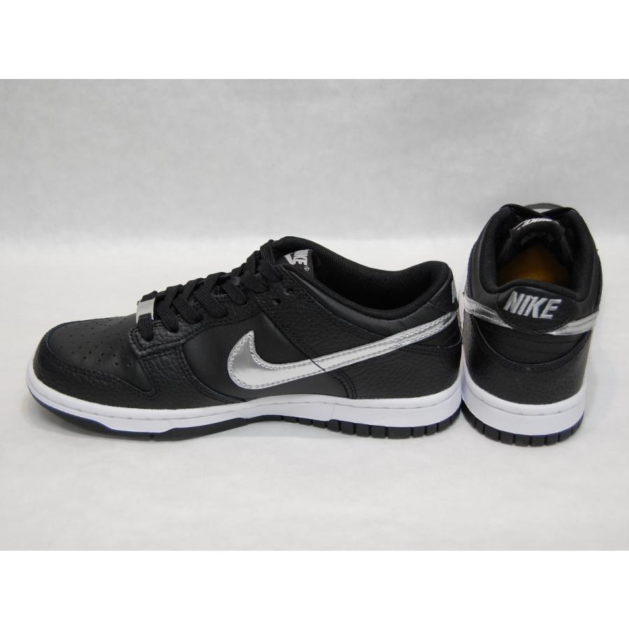 NIKE dunk low gs black/chrome/iron grey/white ナイキ ダンク ロー