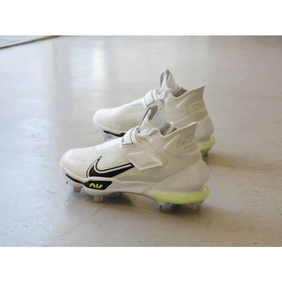 NIKE Force Zoom Trout 8 Elite White/Black/Wolf Grey ナイキ フォース ズーム トラウト 8  エリート ホワイト 白 野球 スパイク シューズ ミッド MIKE USA 海外