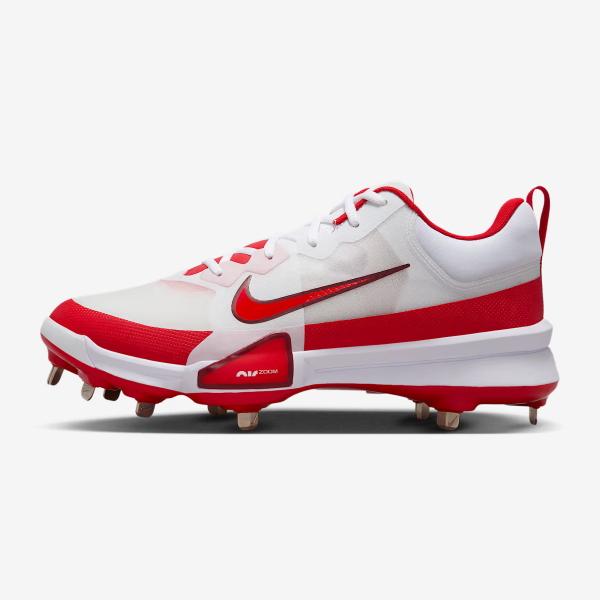 NIKE Force Zoom Trout 9 Pro White/University Red ナイキ