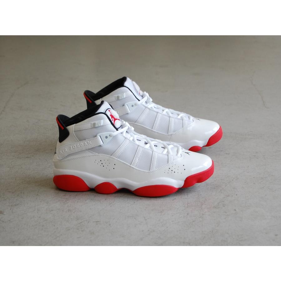 Jordan NIKE 6 Rings White/University Red/Black ナイキ Jordan NIKE 6 Rings White/University Red/Black ナイキ