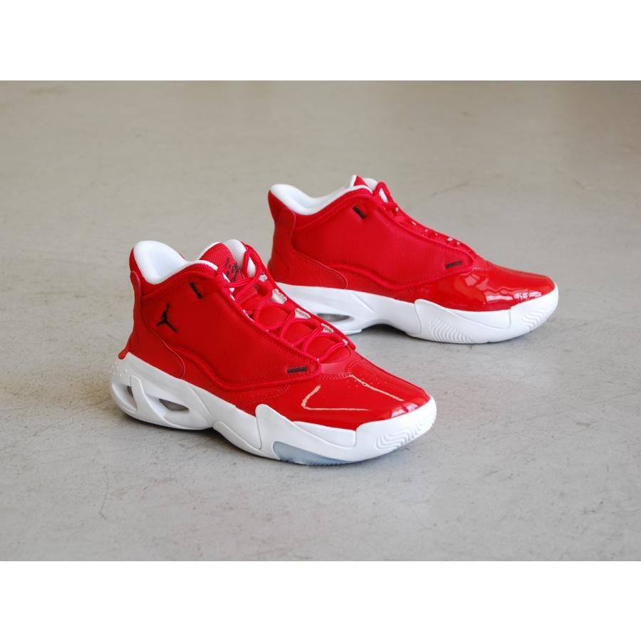 NIKE Jordan Max Aura 4 GS University Red/White/Black ナイキ ジョーダン マックス オーラ 4  グレードスクール オール レッド 真っ赤 ミッド ハイ USA 海外