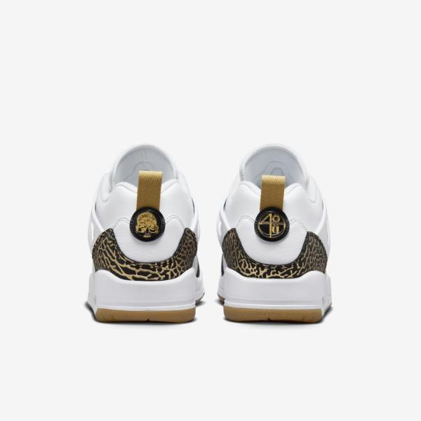 Jordan NIKE Spizike Low White/Black/Metallic Gold ナイキ Jordan NIKE Spizike Low White/Black/Metallic Gold ナイキ