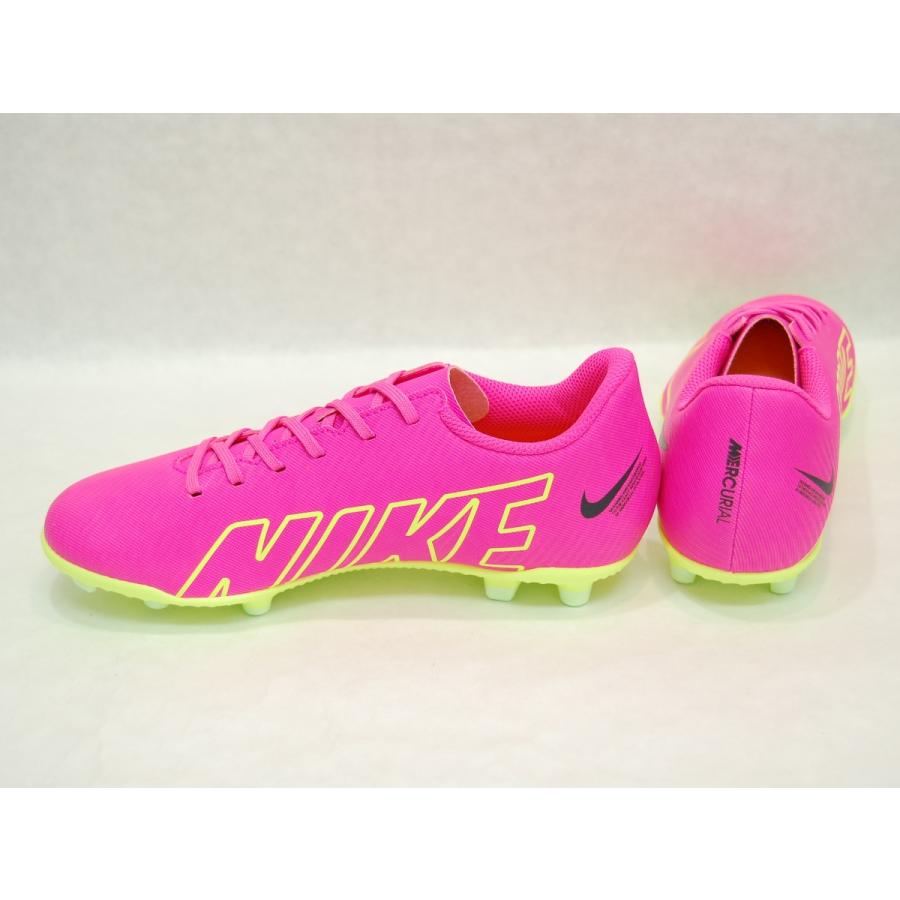 NIKE Jr Mercurial Vapor 15 Club FG/MG Pink Blast/Volt NIKE Jr Mercurial Vapor 15 Club FG/MG Pink Blast/Volt