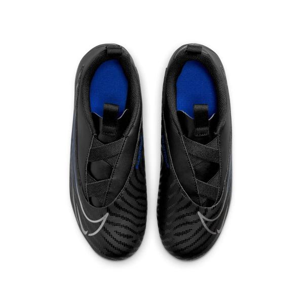 NIKE Jr Phantom GX Academy FG/MG Black/Chrome/Hyper Royal ナイキ ジュニア ファントム アカデミー マルチグラウンド キッズ サッカー スパイク シューズ｜shoety｜05