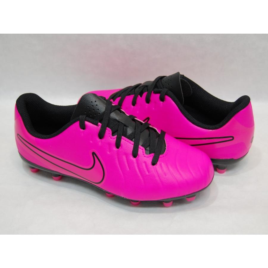 NIKE Jr Tiempo Legend 10 Club FG/MG Fierce Pink/Black ナイキ ジュニア ティエンポ レジェンド 10 クラブ マルチグランド ピンク サッカー スパイク USA 海外｜shoety｜02