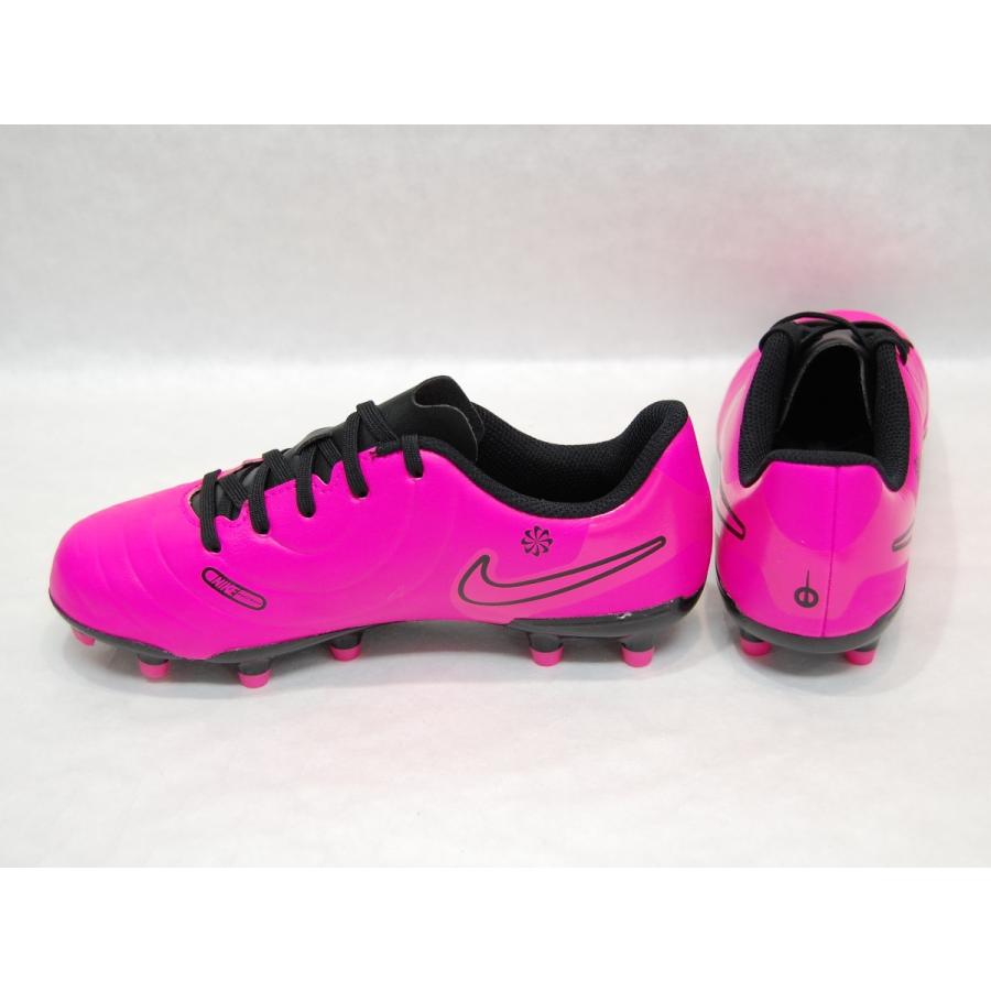 NIKE Jr Tiempo Legend 10 Club FG/MG Fierce Pink/Black ナイキ ジュニア ティエンポ レジェンド 10 クラブ マルチグランド ピンク サッカー スパイク USA 海外｜shoety｜03