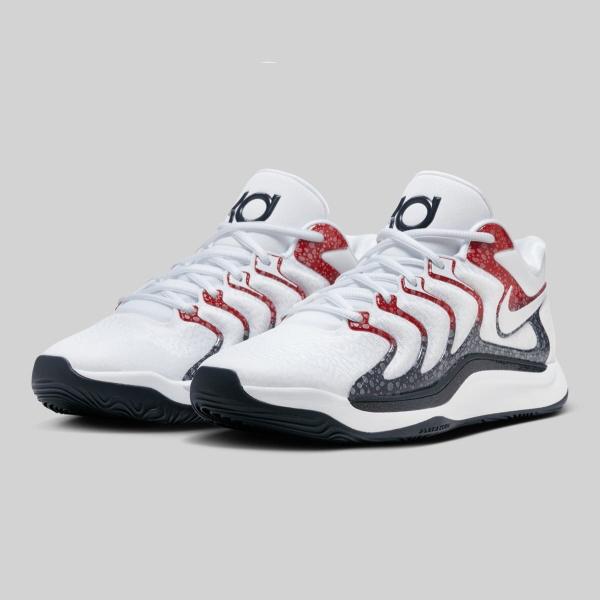 KD NIKE 17 White/University Red/Obsidian ナイキ ケビン デュラント 