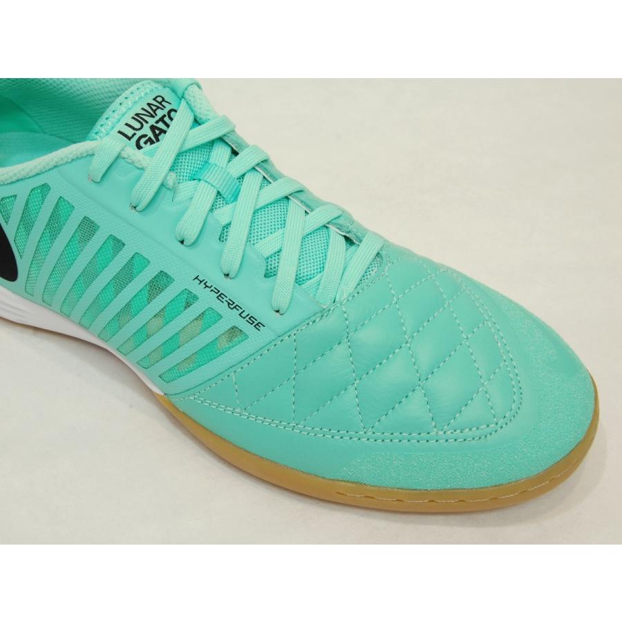 NIKE Lunar Gato 2 Green Glow/Black ナイキ ルナ ガト 2 ライト グリーン ライム ブラック インドア コート フットサル サッカー アメリカ USA 海外 限定｜shoety｜05