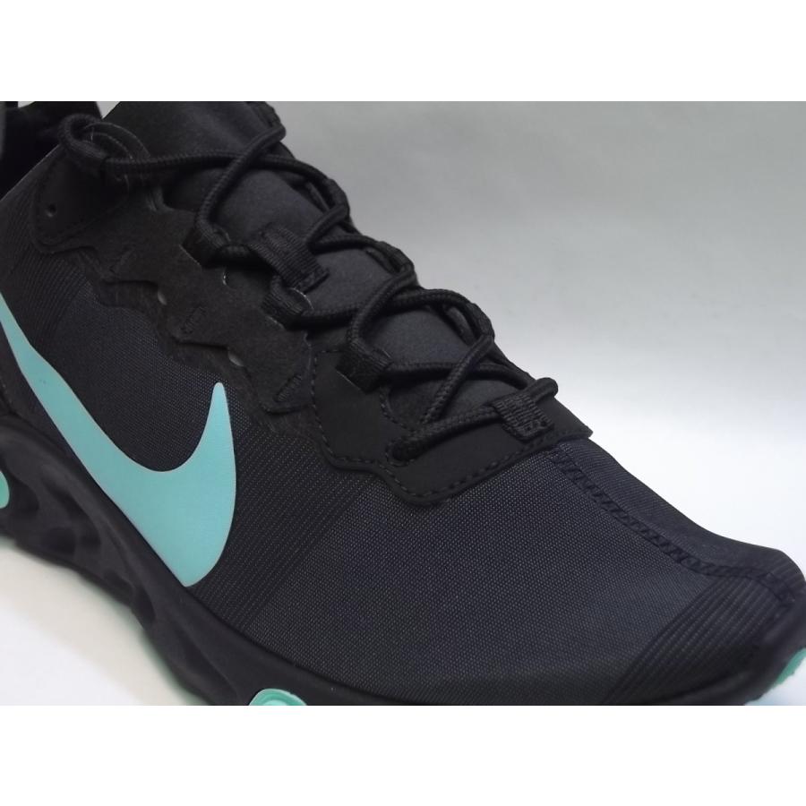 SALE NIKE react element 55 black/aurora green/cool grey ナイキ