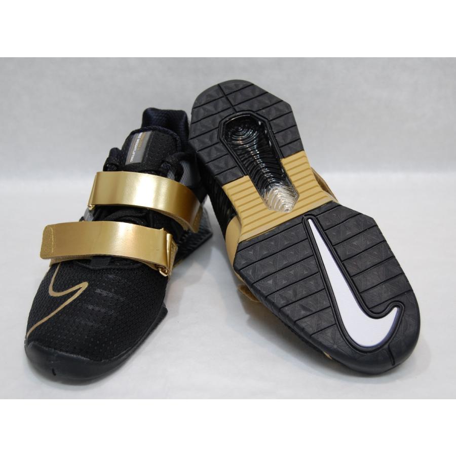 NIKE Romaleos 4 Black/Gold ナイキ ロマレオス 4 ブラック ゴールド 黒 金 ワークアウト ジム トレーニング  ウェイトリフティング シューズ 重量挙げ USA 海外