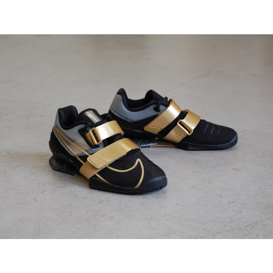 NIKE Romaleos 4 Black/Gold ナイキ ロマレオス 4 ブラック ゴールド 黒 金 ワークアウト ジム トレーニング ウェイトリフティング シューズ 重量挙げ USA 海外｜shoety｜08