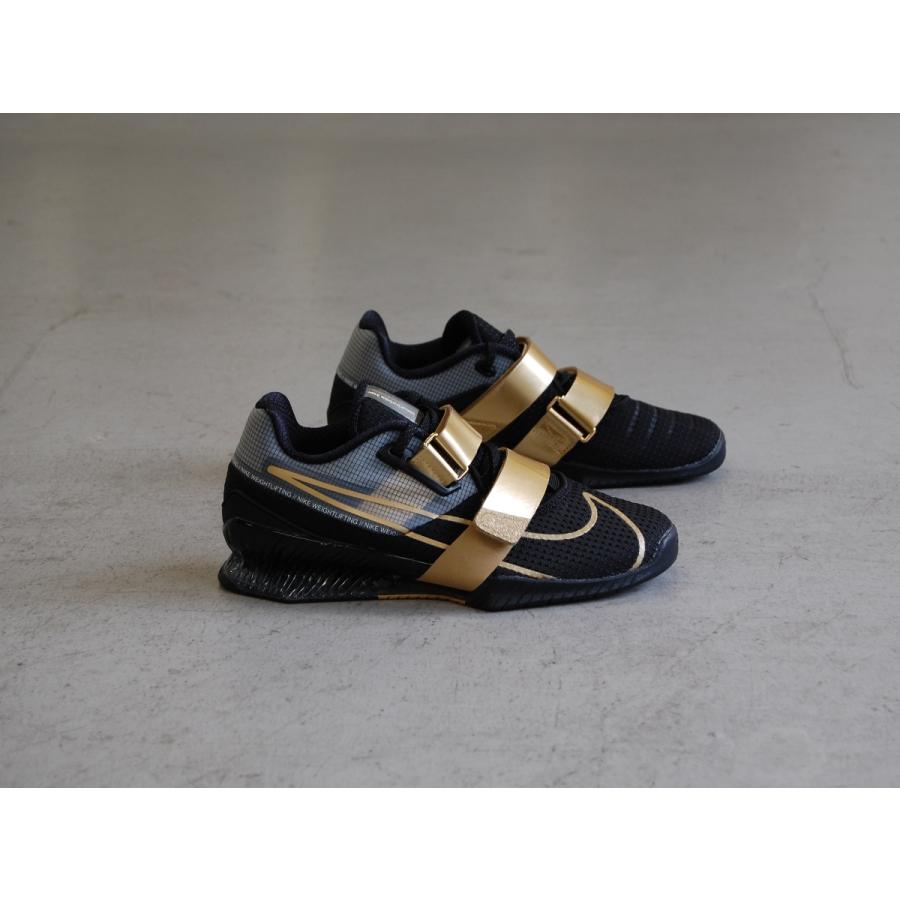 NIKE Romaleos 4 Black/Gold ナイキ ロマレオス 4 ブラック ゴールド 黒 金 ワークアウト ジム トレーニング ウェイトリフティング シューズ 重量挙げ USA 海外｜shoety｜09