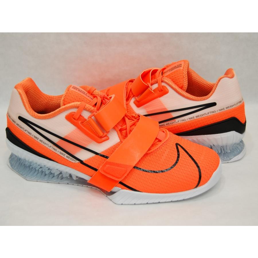 NIKE Romaleos 4 Total Orange/Black/White ナイキ ロマレオス 4