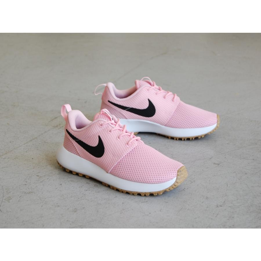 NIKE Roshe 2 Golf Jr Medium Soft Pink/White/Gum Light Brown NIKE Roshe 2 Golf Jr Medium Soft Pink/White/Gum Light Brown