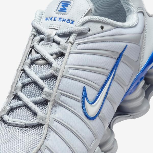 ショックス NIKE Shox TL Wolf Grey/Metallic Silver/Blue ショックス NIKE Shox TL Wolf Grey/Metallic Silver/Blue