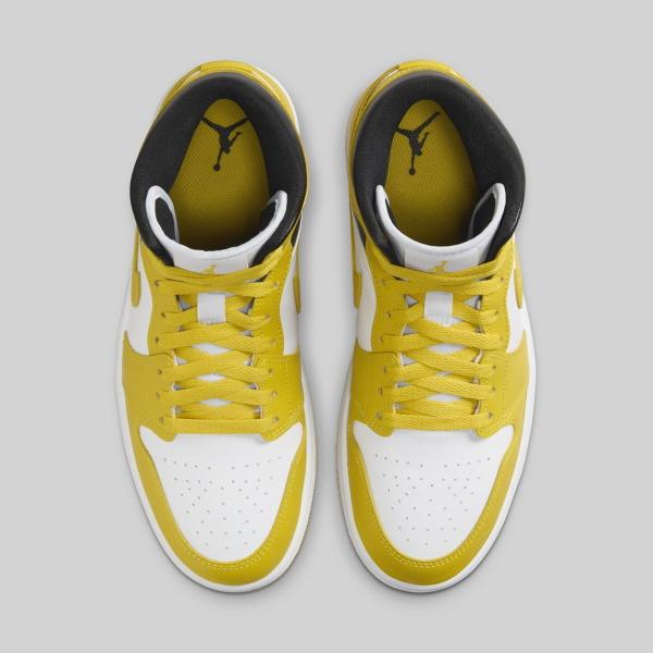 エア ジョーダン 1 NIKE Wmns Air Jordan Mid White/Vivid エア ジョーダン 1 NIKE Wmns Air Jordan Mid White/Vivid