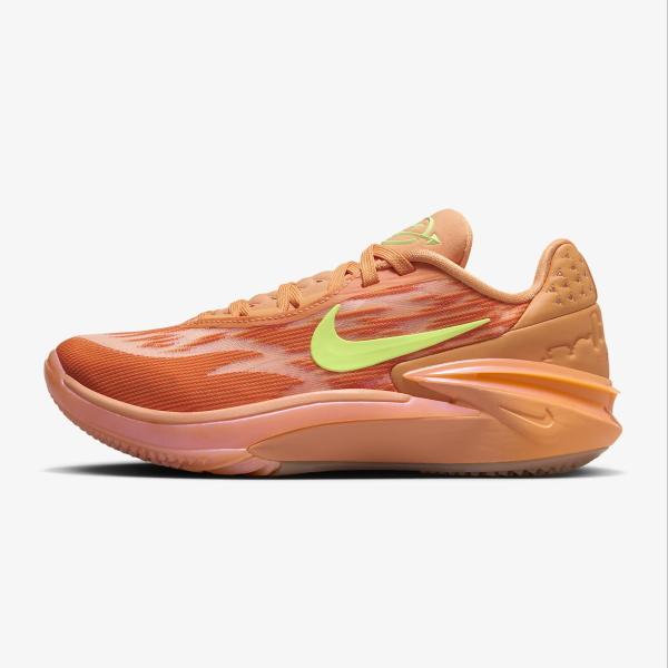 NIKE Wmns Air Zoom G.T. Cut 2 X AO Bright Mandarin/Lime Blast ナイキ ウィメンズ エア ズーム GT カット オレンジ Arike Ogunbowale アメリカ USA 海外 限定｜shoety｜02