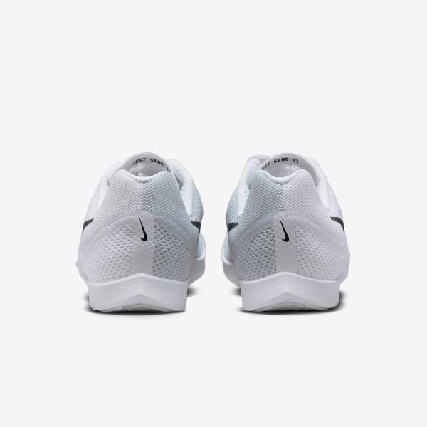 NIKE Zoom Rival Distance White/Black/Metallic Silver ナイキ NIKE Zoom Rival Distance White/Black/Metallic Silver ナイキ
