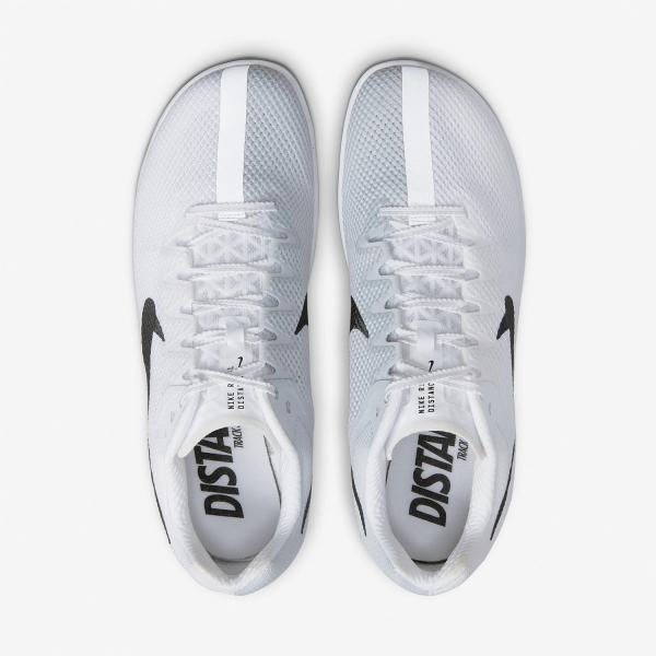 NIKE Zoom Rival Distance White/Black/Metallic Silver ナイキ ズーム ライバル ディスタンス  ホワイト ブラック 白 D 11 トラック スパイク 陸上 USA 海外