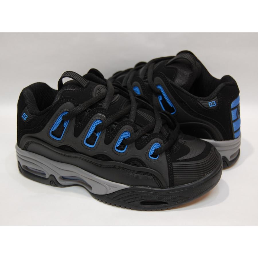 OSIRIS（オサイラス） OSIRIS D3 2001 Black/Grey/Blue ブラック