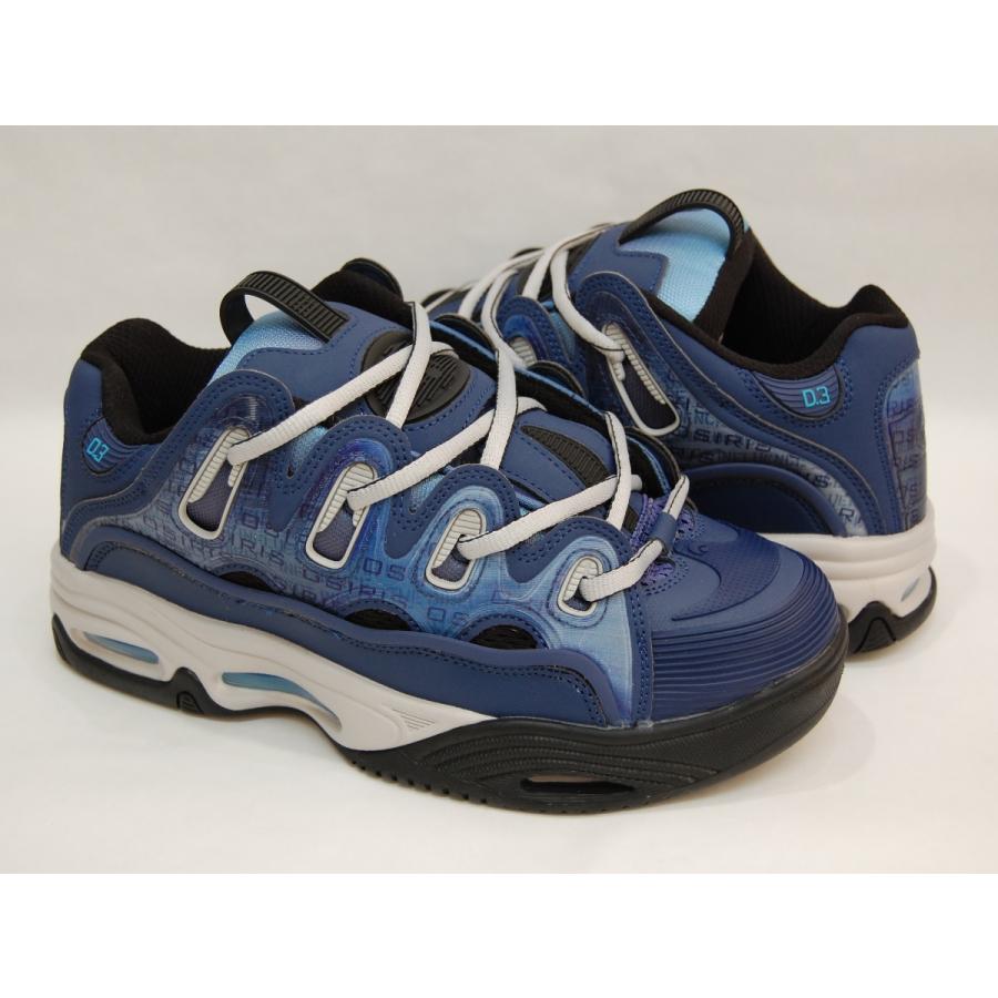 OSIRIS（オサイラス） OSIRIS D3 2001 Navy/Grey/Blue ネイビー グレー
