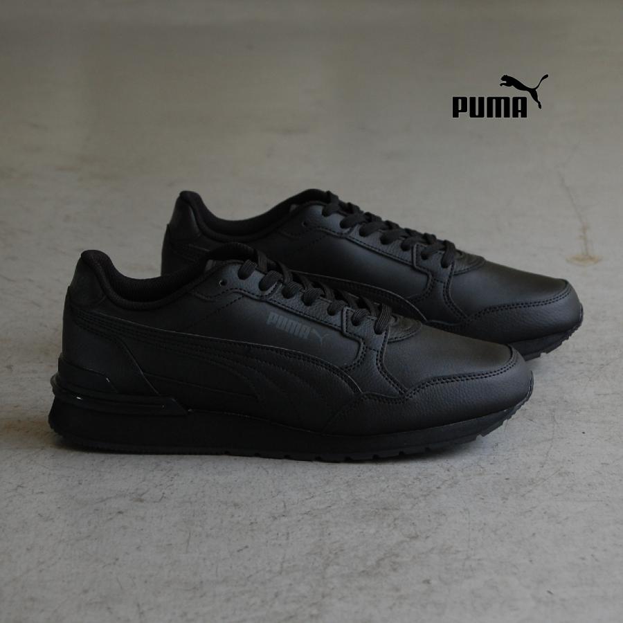 PUMA（プーマ） PUMA st runner v4 l puma black/shadow gray ST