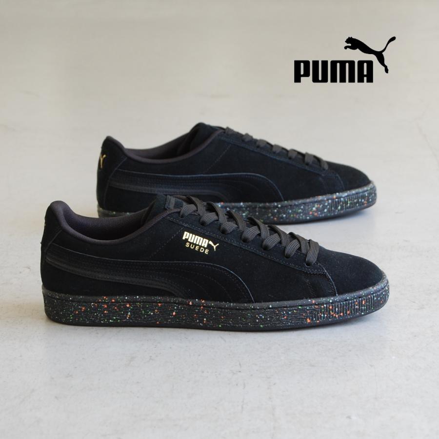 PUMA スエード スニーカー ブラック/ブルー NEW ERA × PUMA SUEDE ネイビー | ニューエラオンラインストア