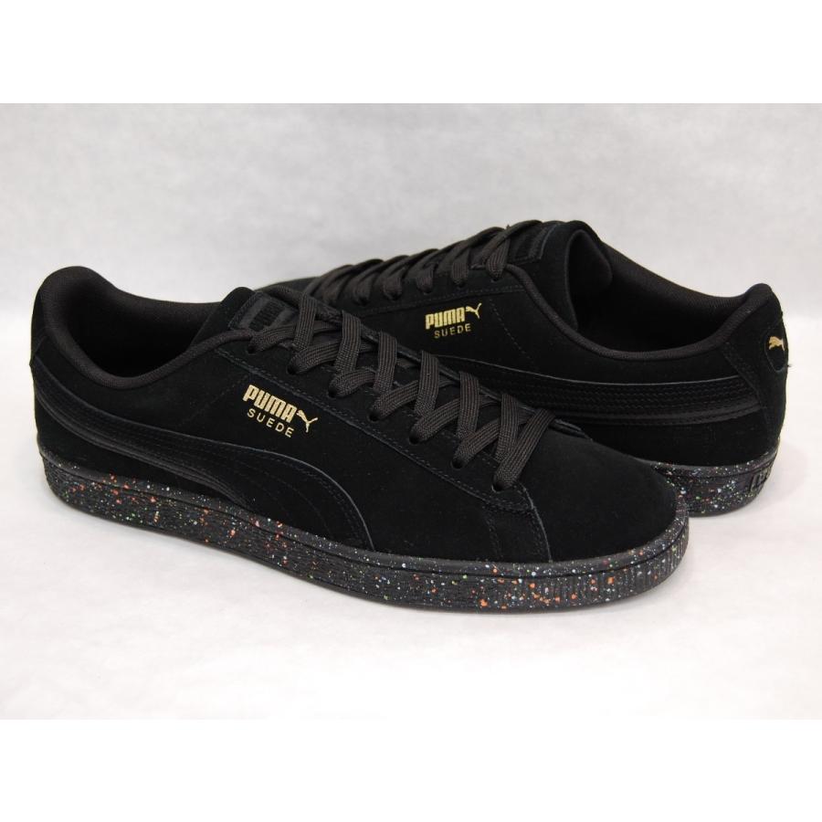 SUEDE PUMA suede mono triplex puma black/puma team gold