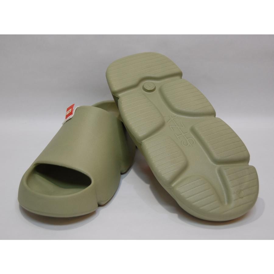 STZY SOCKS EnokCloud★サンダル グリーン USA イージースライド STZY SOCKS Enok Cloud Terra ソックス サンダル ダークグリーン