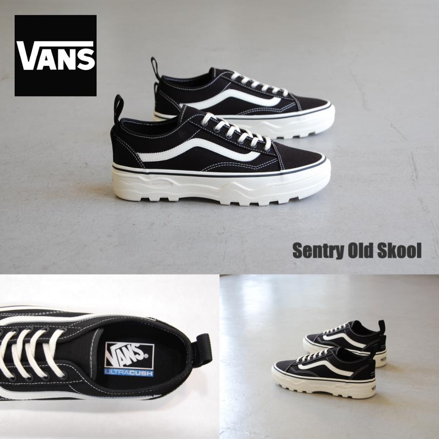 VANS sentry old skool canvas black marshmallow US