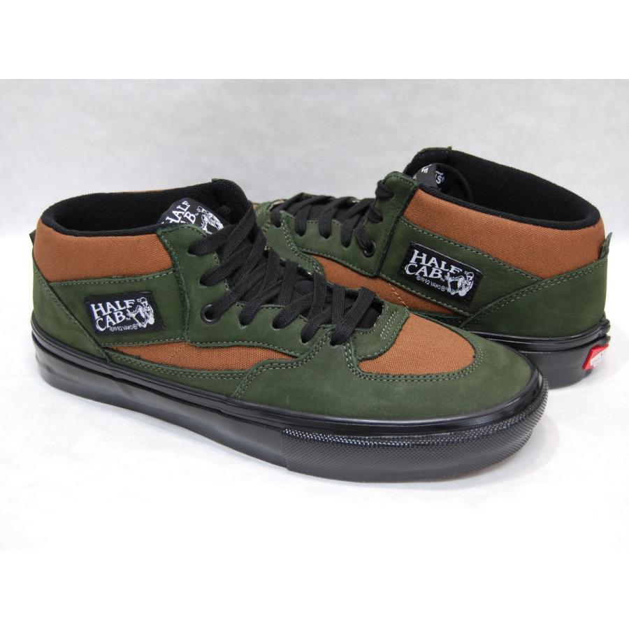 VANS（ヴァンズ） VANS SKATE HALF CAB nubuck/beef/broccoli バンズ