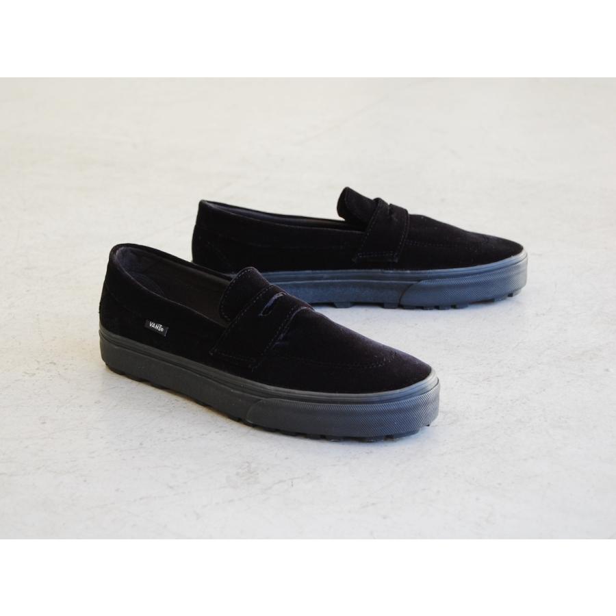 VANS Style 53 Velvet/Black バンズ スタイル ペニー ローファー VANS Style 53 Velvet/Black バンズ スタイル ペニー ローファー