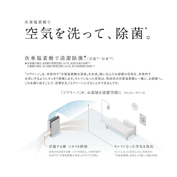Panasonic（パナソニック） ジアイーノ F-MVB13-W 次亜塩素酸 空間除菌 