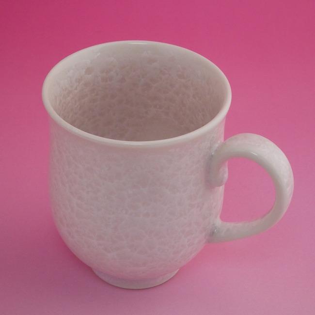 京焼 清水焼 花結晶マグカップ ピンク 陶あん : 松韻堂 Yahoo!店 